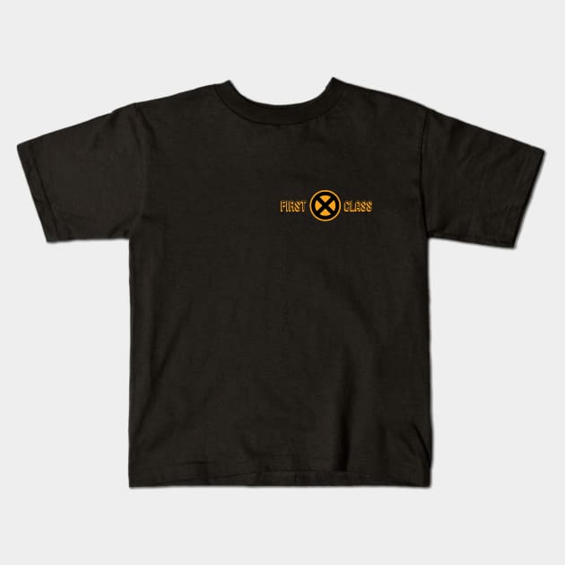 First Class Kids T-Shirt by tsomid